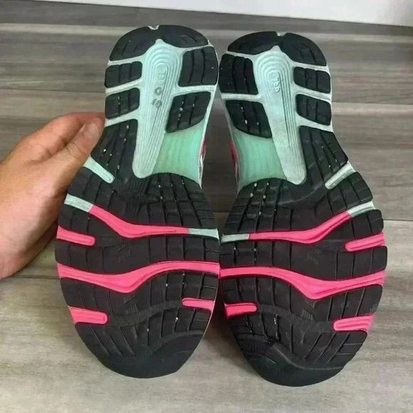 ASICS Gel Nimbus 21 Flyte Foam Shoes Womens 7.5 Cute comfy Running gym workout - Picture 6 of 9